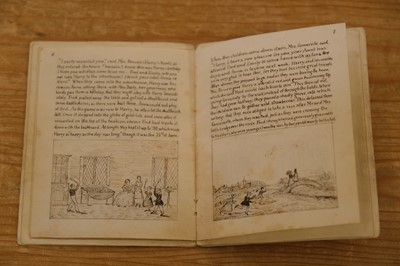 Lot 353 - Manuscript. The Birthday, or, Harry Somerville. With Eight Illustrations, Ballylin, 1842