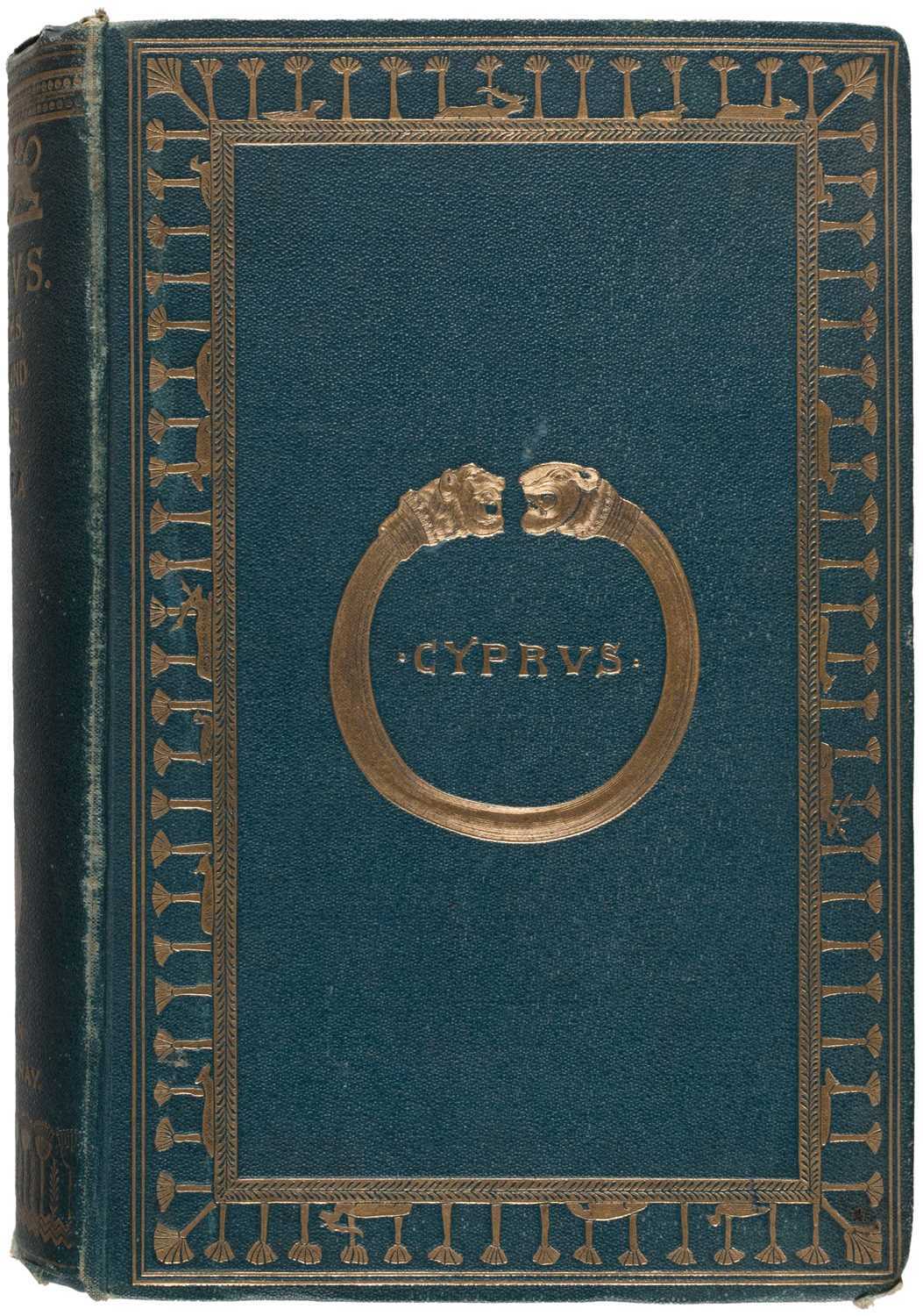 Lot 20 - Palma di Cesnola (Luigi). Cyprus, its Ancient Cities, Tombs and Temples, 1st edition, 1877