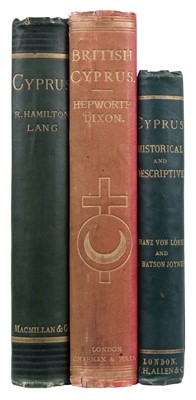 Lot 14 - Lang (R. Hamilton). Cyprus: Its History, its Present Resources..., 1st edition, 1878