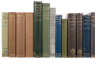 Lot 13 - Hill (Sir George). A History of Cyprus, 4 volumes, 1948-52