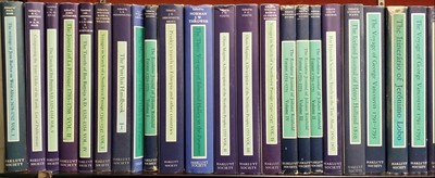 Lot 12 - Hakluyt Society. The Journals of Captain James Cook, 1768-1771..., and others