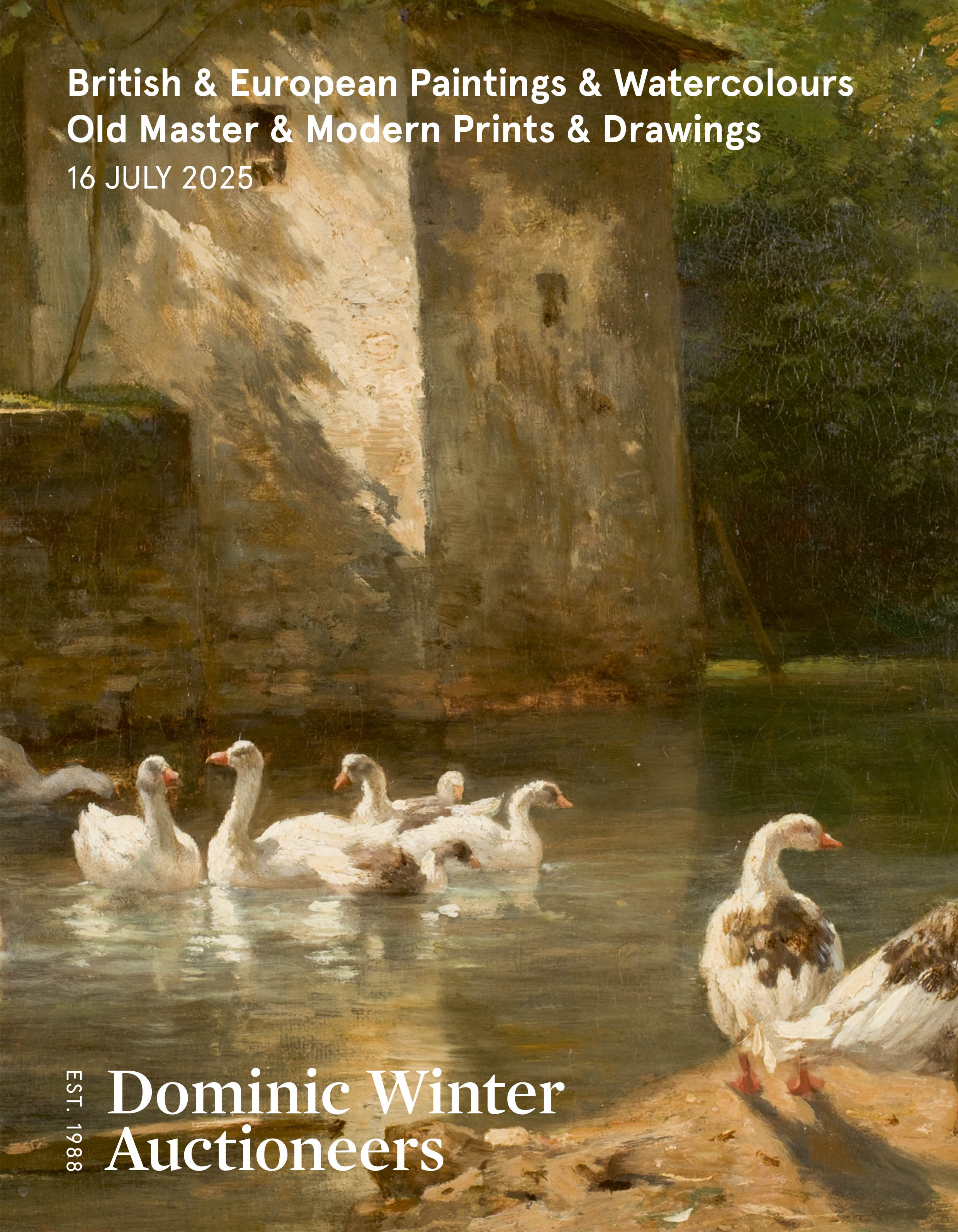 British & European Paintings & Watercolours, Old Master & Modern Prints & Drawings